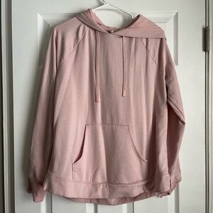Pink Hoodie with Front Pocket